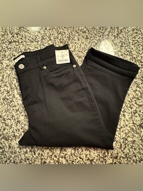 Orsay Capri Stretchy Denim Black